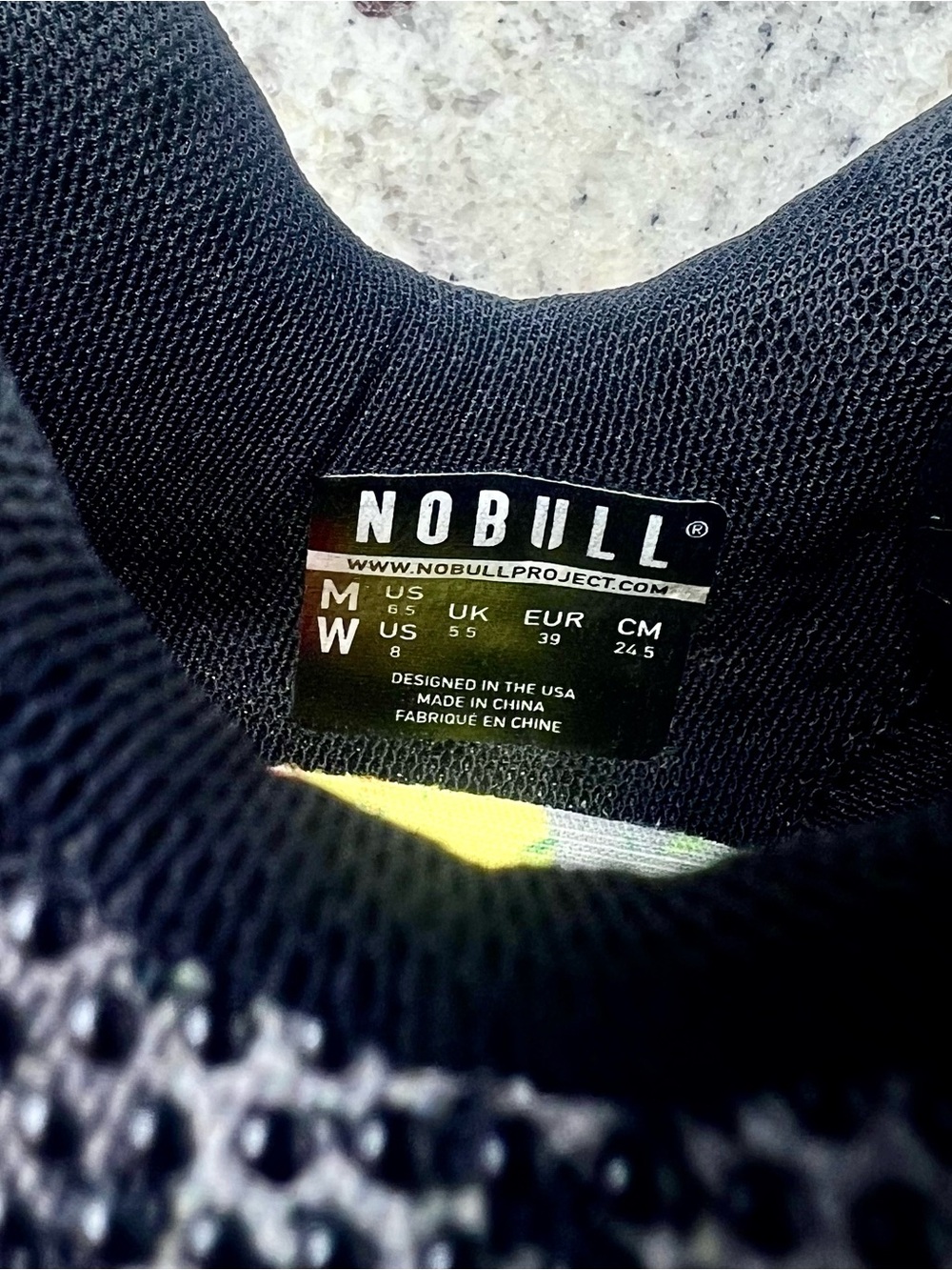 NOBULL Monochrome Superblossom Unisex Trainers - Picture 9 of 10